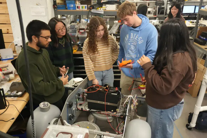 Nexus members working on Honu